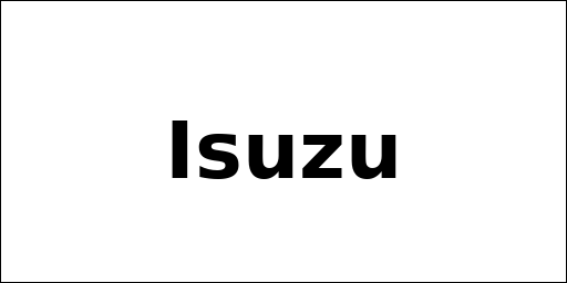 Isuzu araç markası